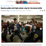 Dance Battle with Police Sunnyside Houston
